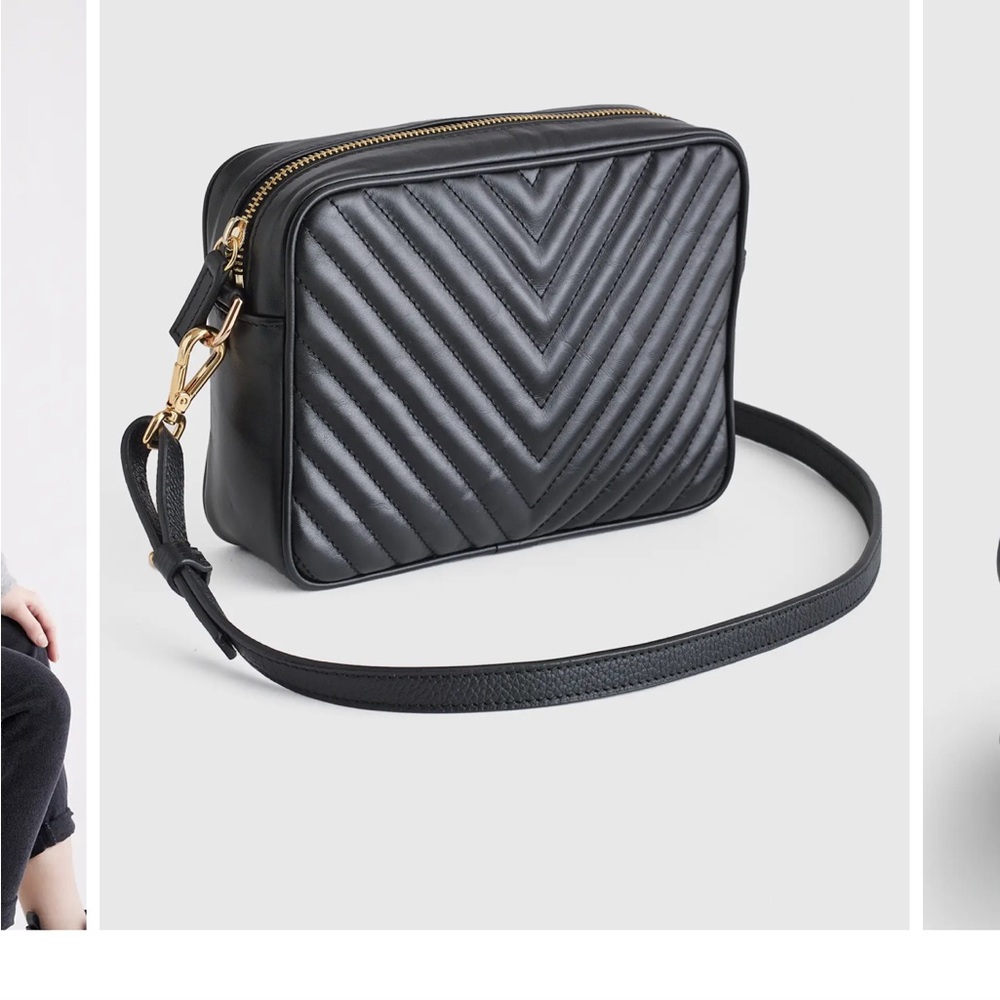 Quince Quilted Crossbody Bag